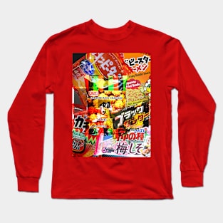 Japanese Snacks Long Sleeve T-Shirt